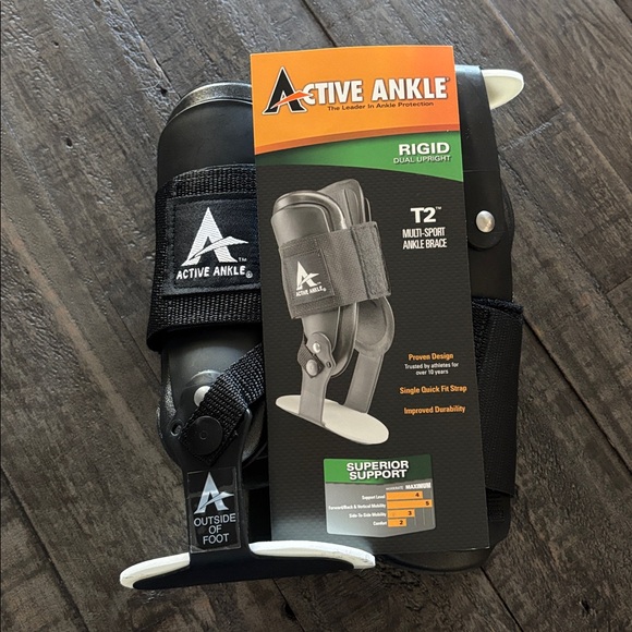 ACTIVE ANKLE T2 MULTI SPORT ANKLE BRACE NWT BUNDLE2SAVE - Picture 1 of 3